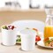 25 Pcs Paper Soup Cups with Lids, Disposable Soup Cups, Ice Cream Containers, White Disposable Soup Containers White for Hot or Cold Soup